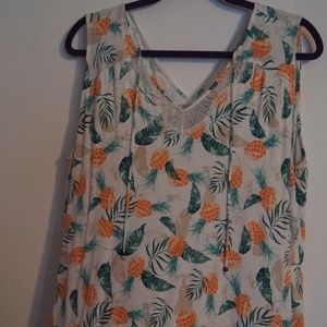 Style & Co sleeveless blouse